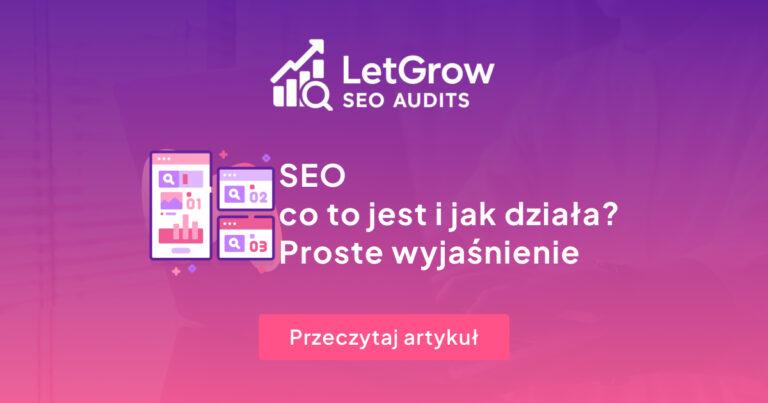 Okładka artykułu - co to jest SEO, proste wyjaśnienie